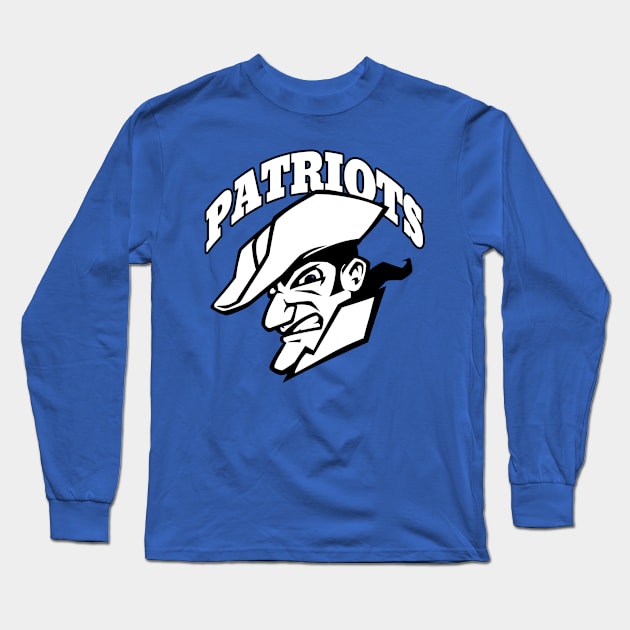 Patriot Mascot Long Sleeve T-Shirt by Generic Mascots